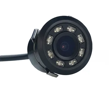 18,5 mm LED/IS Nakts Vīzijas Automašīnu Atpakaļskata Kameras Platleņķa HD Krāsu Attēlu Ūdensizturīgs Universālo Rezerves Reverss Autostāvvieta Kamera