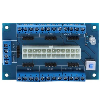 24/20 Pin Atx Power supply galda Starplaikos Padome Modulis Adapteri Datoru, Datora