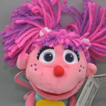 25CM Sesame Street Abby Cadabby Pasaku Eņģelis, Plīša Leļļu Multiplikācijas filmu Dāvanas mīkstās Rotaļlietas Mazumtirdzniecības