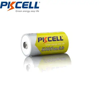4gab*PKCELL C Izmēra 5000mAh 1.2 V Ni-MH C Uzlādējams Akumulators superior AM-2 LR14 MN1400 E93 R14P C akumulatora bateriju