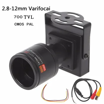 700TVL 2.8-12mm Objektīvs, Mini CCTV Kameras Drošības Uzraudzības Auto Apdzīšana