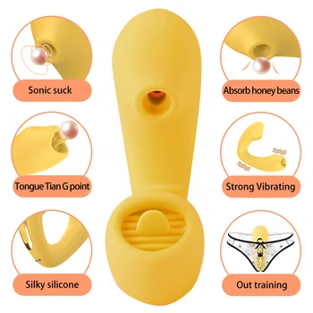 App Bluetooth Maksts Nepieredzējis Vibrators 10 Ātrumu Vibrācijas Sūcējs Orālā Seksa Iesūkšanas Klitora Stimulators Erotiska Seksa Rotaļlietas Sievietēm