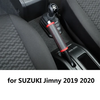 Auto, Rokas Bremzes Aizsargātu Segtu Ādas Suzuki Jimny 2019 2020 Piederumi