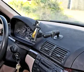 Automašīnas Paneļa Flex Adhesive Mount ar Universālo X-Grip Mobilo Telefonu Turētājs ram stiprinājumi viedtālrunis