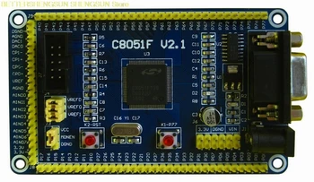Bezmaksas piegāde C8051F120 valdes / core padome / valde / minimālās sistēmas valde 12 bitu AD/DA mikrokontrolleru