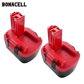 Bonacell Par Bosch BAT038 14,4 V 3500mAh Uzlādējamo Akumulatoru Jauda Akumulatora Instruments Cordless Drill Nomaiņa 3660CK L50