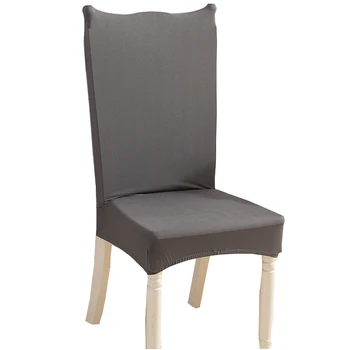 Comwarm Tīrtoņa Krāsu Spandex Polyester Stretch Ēdamistabas Krēsls Segtu Minimālisms Universālie Sēdekļa Pārvalki Izturīgs Dekori, Krēslu Gadījumā