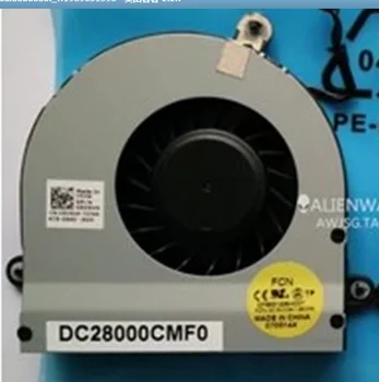 DELL M17X R3 R4 R5 ALIENWARE XVXVH DC28000CMF0 klēpjdatoru fan cooler