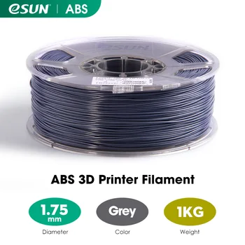 ESUN ABS Pavedienu 1,75 mm,ABS 3D Printeri Pavedienu Vakuuma Iepakojumā 1KG (2.2 LBS) Spolei 3D Drukas Materiāli par 3D Printeriem