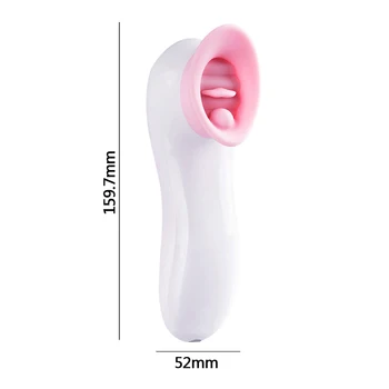 G-spot Vibrators Mēles Laiza Klitora Stimulators Dildo Maksts Laizīt Vibrators Erotiska Pieaugušo Seksa Rotaļlietas Sieviete Sieviete Masturbator
