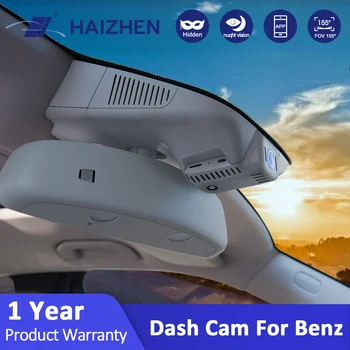 HAIZHEN Dash Cam 1080P FHD Paslēptas Automašīnas DVR Kamera, wifi APP Kontrole, Nakts Redzamības kamera dvr auto Dashcam Benz Veltīta dvr auto