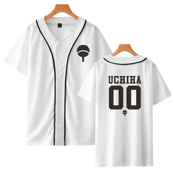Hip Hop Balts t-veida Jaunu Anime Naruto beisbola t krekls, Vīriešu, Sieviešu Topi Gadījuma Vasaras t krekls Zēniem Piemērotas Atdzist beisbola t-krekls
