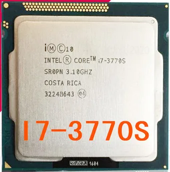 Intel Core i7 3770S Procesors cpu 65W/3.1 Ghz LGA 1155 darba pareizi i7 3770s