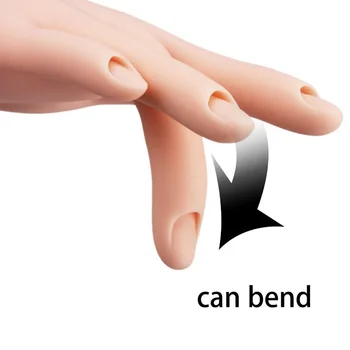 Jaunais gads 1PC Mākslīgo roku Manikīrs prakses PVC Bendable Atkārtoti Elastīgu Ortopēdisko Puses Modeli, Manikīrs prakses rīku H1064