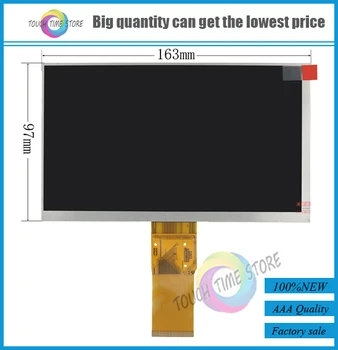 Jauno 7 collu 50pin LCD ekrāns KR070PM7T 10303007130 Trīs Chi Mei MiKi691 planšetdatora bezmaksas piegāde