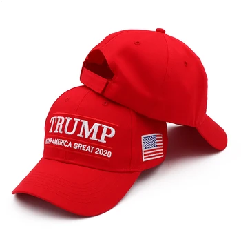 Jaunu Donald Trump 2020. Gadam Beisbola Cepurītes Saglabāt Amerikā Lielu Snapback Prezidents Red Hat 2D Izšuvumi Vairumtirdzniecības Piliens Kuģniecības Cepures