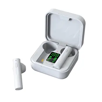 Jaunākās AIR6PLUS A6S Bluetooth 5.0 Austiņas Bezvadu Stereo Earbuds Ūdensizturīgs Portatīvo LED Atbalstu Saules Uzlādes Sporta Austiņas