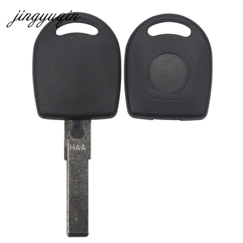 Jingyuqin 100gab/daudz HU66 Asmens Auto Atslēgu Tukšu Gadījumā VW Volkswagen Passat Transpondera Atslēgu Shell
