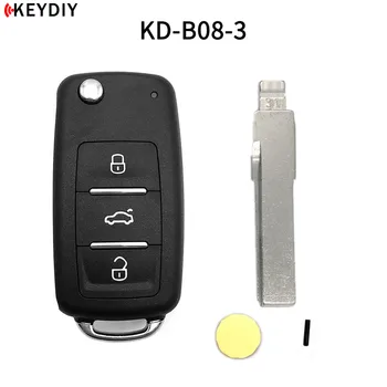 KEYDIY B08-3/4 Auto Atslēgu KD900/KD-X2/KD MINI Galvenais Programmētājs B Sērijas Tālvadības pults ar 31# HU66 Asmens un Logo