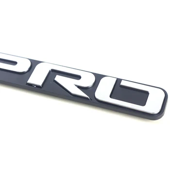 Krāsainu Vēstuļu Emblēmas Toyota TACOMA 4RUNNER Offroad TRD PRO Car Styling Sānu Restes Emblēma Grils Logo