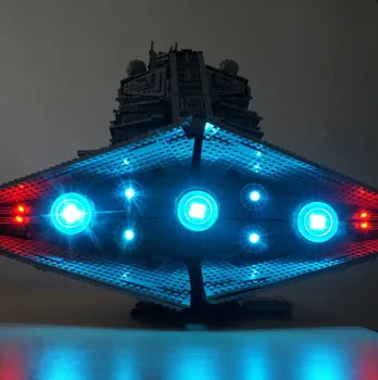 Kyglaring LED light komplekts (klasiskais variants ), lai 10030 - Imperial Star Destroyer - UCS