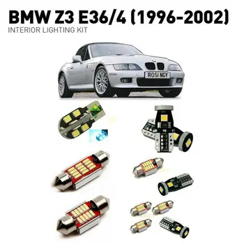 Led interjera apgaismojums BMW z3 e36/4 1996-2002 7pc Led Gaismas Automašīnām apgaismojuma komplekts automobiļu lukturi Canbus Bez Kļūdām