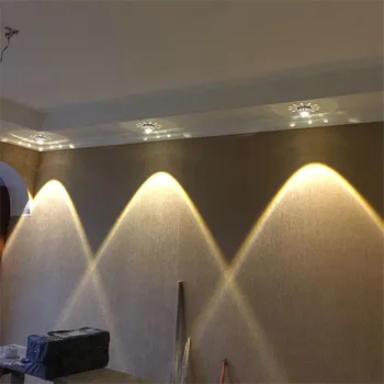 LED kristāla griestu lampa govs acu lampu viesnīcas numuru bārs KTV TV fona sienu dekoratīva lampa krāsains