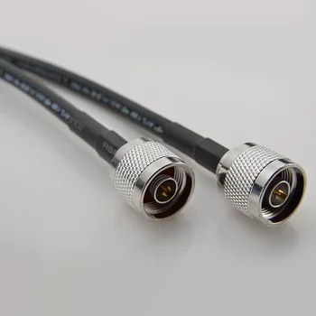 Lintratek 30 metru 5D koaksiālais kabelis N-male savienotāji ar augstas kvalitātes mobilais signāla retranslatoru un antenu #6.5