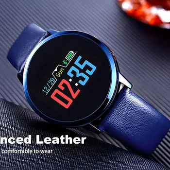 Modes Q8 OLED Bluetooth Smart Skatīties Nerūsējoša Tērauda Ūdensizturīgs Valkājamas Ierīces Smartwatch rokas Pulkstenis Vīriešiem, Sievietēm, Fitnesa Tracker
