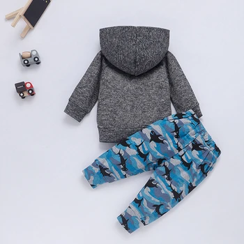 Modes Zīdaiņiem Jaundzimušo Puiku Drēbes Kapuci Sporta Krekls Bikses Dzīvnieku Haizivs Lāču Dizains Zīdaiņu Apģērbs Cute Apģērbs, Komplekts