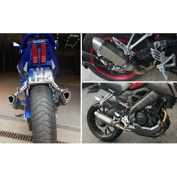 Motociklu Izplūdes Caurule, kas paredzēta Motocikla Sēdekļa Atzveltni Yamaha X Max Crf 1000 Xt660 Čoperis Yamaha Xt 600 Fat Bob Ktm Plastmasas