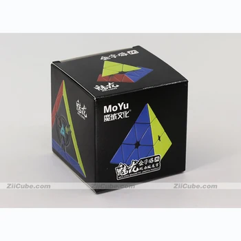 Moyu MeiLong Piramīdas M Pyuaminx 3x3x3 Magnētiskais Kubs Pyuaminx M 3x3 Magnēts Stickerless Profesionālās Izglītības Vērpjot Spēles Rotaļlietas