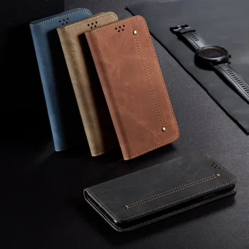 Par Xiaomi POCO X3 NFC Luksusa Ādas Gadījumā Xiaomi 10T Lite 5G Magnētisko Slēgšanu Maka Vāks 10, Ņemiet vērā, 10 M3 F2 Coque būtiska