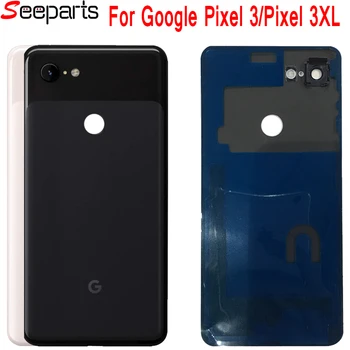 Pilnībā Jauns Google Pikseļu 3 XL Akumulatora Vāciņu Durvju Atpakaļ Mājokļu Aizmugures Lietā Par Google Pikseļu 3 Atpakaļ Akumulatoru Durvīm Rezerves Daļas