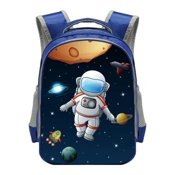 Planēta / Astronauts Mugursoma Zēniem Bērniem Kosmosa Modelis, Skolas Somas Galaxy Space Shuttle Skolas Mugursoma Bērniem Bookbag