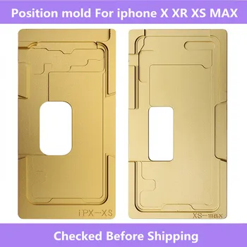 Priekšējā Stikla/ Priekšējais Rāmis LCD saskaņošana pelējuma vietu pelējumu iPhone 6 6S 6P 6SP 8P X XS XR XS MAKS.