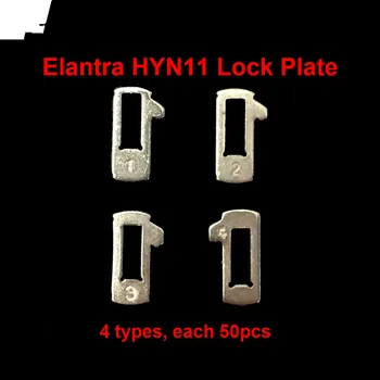 QSUPOKEY Jaunu 200pcs/daudz Auto Lock Niedru HYN11 Fiksācijas Plāksne Par Hyundai Elantra NAV 1.2.3.4 Katru 50GAB Par Hyundai slēdzenes Remonta Komplekti