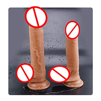 Reālistisks Dildo liels Penis Super Big Dildo nē Vibrators Seksa Rotaļlietas, lai Sieviete Seksa Produkti Pieaugušajiem Maksts Klitora Stimulators