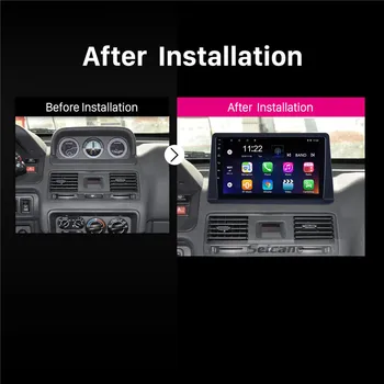 Seicane Android 10.0 2DIN Automašīnas Vadītājs Vienība, Radio, Audio GPS Multimedia Player 2002-Mitsubishi Pajero Gen2 atbalsta Carplay