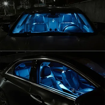 TPKE 9X Canbus Kļūdu Bezmaksas Auto LED Spuldzes, Lampas, Interjera Komplekts-2018 BMW i3 Kartes Dome Cimdiem Gaismas