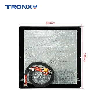 Tronxy 3D Printeri, Daļas, Piederumi, Siltuma gultas komplektā 220*220mm/255*255mm/330*330mm Standarta Alumīnija Plāksne Lecekts Jostas Līnija