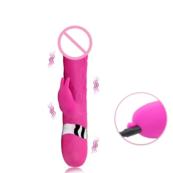 Trušu Vibrators, Dildo Vibratoru 10 Frekvences Klitora Stimulators Vibrācijas Vibrators Sievietēm Seksa Rotaļlietas, stikla dildo sieviešu rotaļlietas