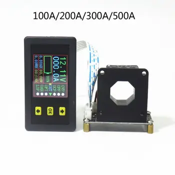 VAC9010H Zālē Coulombmeter DC90V Voltmetrs Ammeter LCD divvirzienu Strāva 94PC