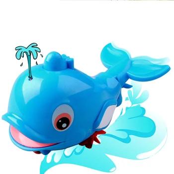 Vannas Dušas Rotaļlietas Pulksteņa Squirt Gudrs Delfīnu Vanna Peldēšana Ūdenī, Zivju Rotaļlietas Baby Mazuļiem WHShopping