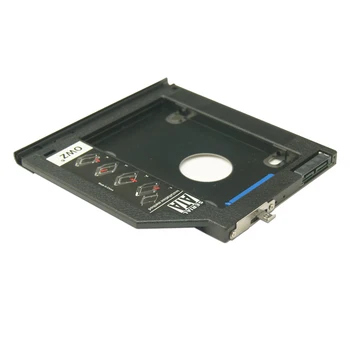 WZSM Jaunu 9.5 mm 2 SATA HDD, SSD Cietā Diska Caddy HP EliteBook 2560P 2570P Ar skrūvi