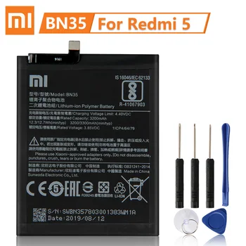 XiaoMi Oriģinālo Rezerves Akumulatoru BN35 Par Xiaomi Mi Redmi 5 5.7