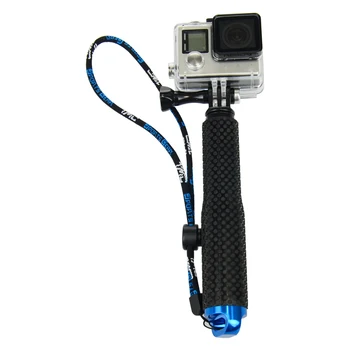 Ūdensizturīgs Alumīnija Teleskopisko Rokas Monopod Selfie Nūju GoPro Hero6 5 7 4 3, plus 2 SJ4000 xiaomi yi 4k Action Camera