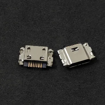 100/200pcs Micro USB Ports Uzlādes Doks Ligzdā Iespraudiet Lādētāja Savienotājs Ligzda Samsung Galaxy M10 2019 M105F A10 A105 A105F