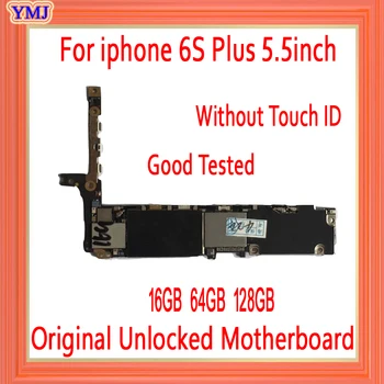 16gb / 64gb / 128gb iphone 6s plus Mātesplati,Oriģināls atbloķēt iphone 6s Plus Mainboard bez Touch ID/Ar Touch ID