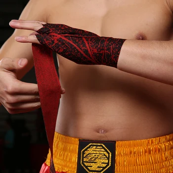 3M 5M kikbokss puses wraps Muay thai boksa cimdu rokā, Augstas kvalitātes elastīgs kokvilnas MMA aizsargi punch boksa pārsējs